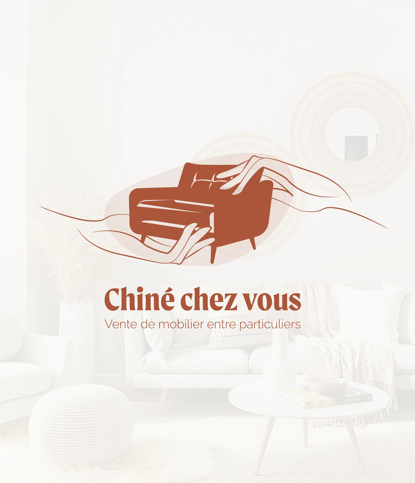 identité visuelle pour une plateforme d'échange de mobilier entre particulier